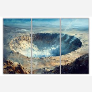 STORM-HEWN TITAN CRATER - SET OF 3