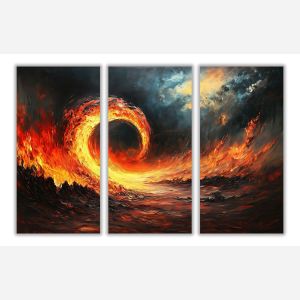 SOLAR WAVES RISING - SET OF 3