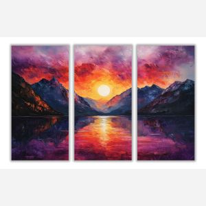 CRIMSON SKY MIRAGE - SET OF 3