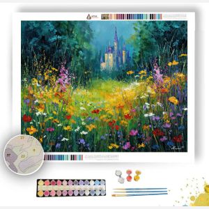 ENCHANTED CASTLE VIEW - Paint by Numbers Full Kit