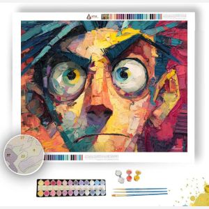 MUTED MUTED SURFACE - Paint by Numbers Full Kit