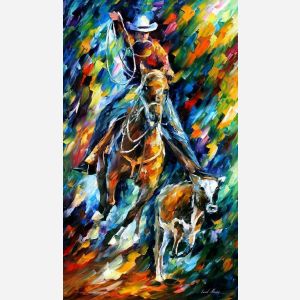 cowboy painting