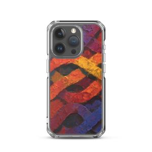 DISTANT TRACE - iPhone 15 Pro Clear case for iPhone®