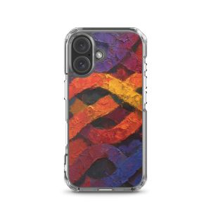 DISTANT TRACE - iPhone 16 Clear case for iPhone®