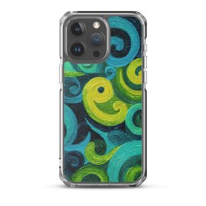 ELECTRIC SYMMETRY CONTOUR - iPhone 15 Pro Max Clear case for iPhone®