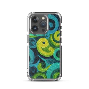 ELECTRIC SYMMETRY CONTOUR - iPhone 15 Pro Clear case for iPhone®