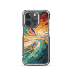 SOFT CASCADE DISTANT - iPhone 15 Pro Clear case for iPhone®