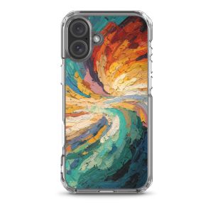 SOFT CASCADE DISTANT - iPhone 16 Plus Clear case for iPhone®