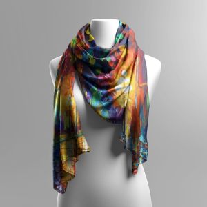MORNING - SILK SCARF