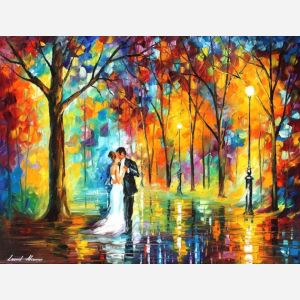 wedding gift painting for couple, painting for wedding gift, wedding day painting, wedding portrait painting, oil painting wedding portrait
