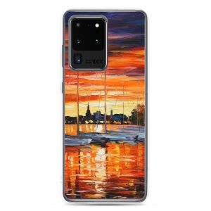HELSINKI - SAILBOATS AT THE YACHT CLUB - Samsung Galaxy S20 Ultra phone case